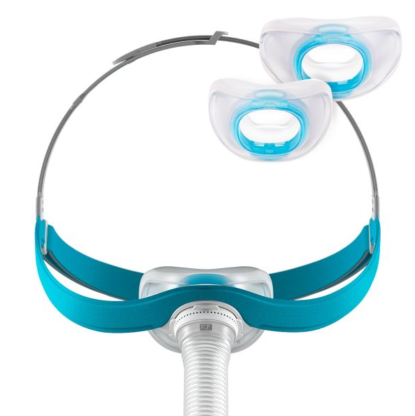 Evora Nasa Compact Nasal Mask Fit Pack includes: Evora Nasal Mask - Medium, Evora Nasal Seal -  Small, Evora Nasal Seal - Large