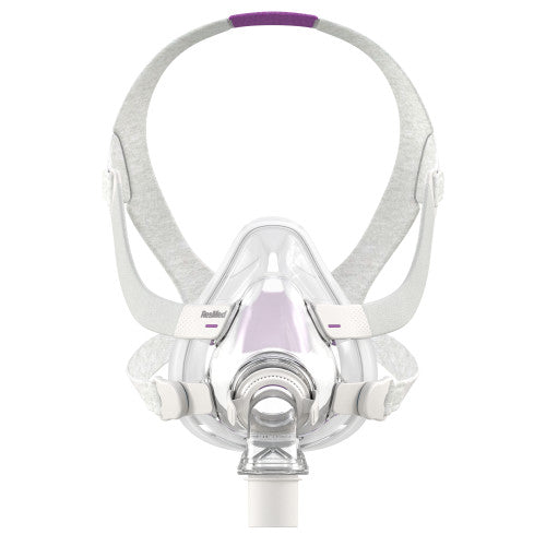 AirFit™ F20 for Her Complete Mask System (Includes the headgear, frame system, elbow and full face mask cushion)